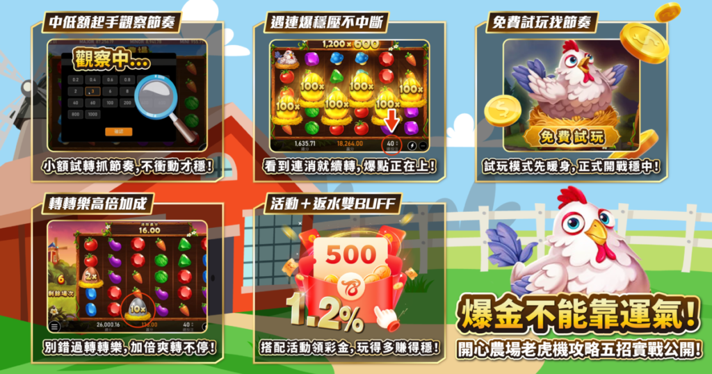 開心農場,RSG電子,開心農場老虎機,老虎機攻略,T8娛樂城